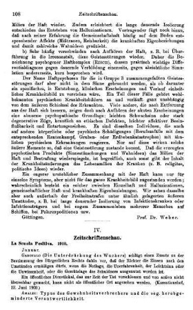 108-110, La Scuola Positiva. 1910