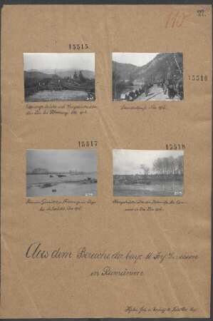 In Rumänien: Szurdukpaß Nov.1916