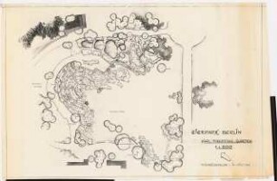 Karl-Foerster-Garten im Tierpark Berlin-Friedrichsfelde: Gartenplan 1:200