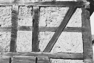 Scheune, Fachwerk; Gründau, Bachgasse 33