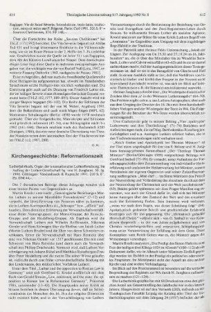 611-613 [Rezension] Lutherjahrbuch ; 58 (1991)