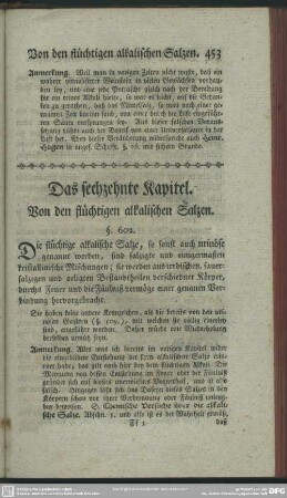 Das sechzehnte Kapitel. Von den flüchtigen alkalischen Salzen