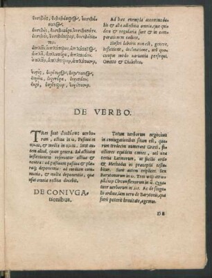 De Verbo.