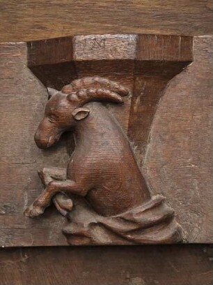 Nördliches Chorgestühl — Steinbock