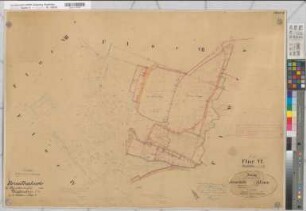 Alme (Brilon), Separation Niederalme, Bl. 3 Brouillonkarte Flur 6