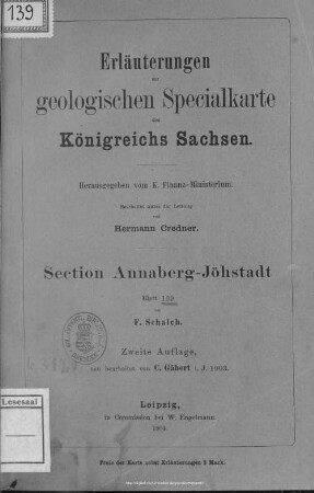 139: Section Annaberg-Jöhstadt : Blatt 139