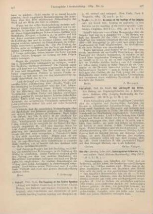 478-479 [Rezension] Kinzler, Adolf, Selecta patrum latinorum