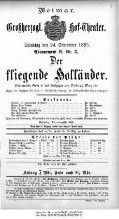 Der fliegende Holländer
