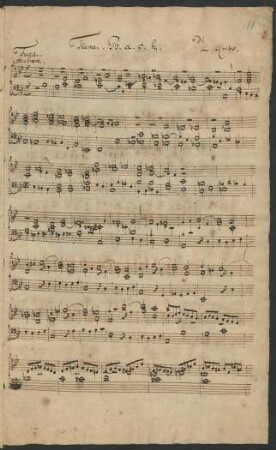 Fugen; org; B-Dur; Krebs-WV 434