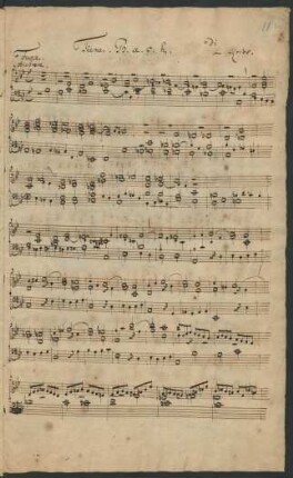 Fugen; org; B-Dur; Krebs-WV 434