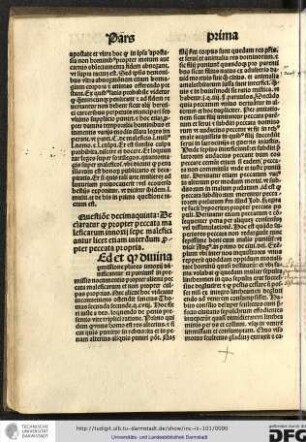 Questione decimaquinta declaratur quod propter peccata maleficarum innoxii sepe maleficiantur licet etiam interdum propter peccata propria.