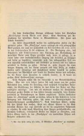 Einkehr oder Umkehr? : Ein Beitrag zur Methodik des naturbeschreibenden Unterrichts. Zugleich eine Begleitschrift für des Verfassers "Streifzüge durch Wald und Flur"