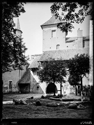 Rößel, Burghof