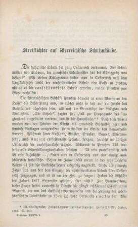 497-511 Streiflichter auf österreichische Schulzustände