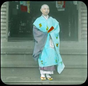 Nikko. Buddhistischer Mönch