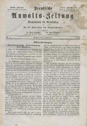 4. Januar-27. Dezember = Nr. 1-52
