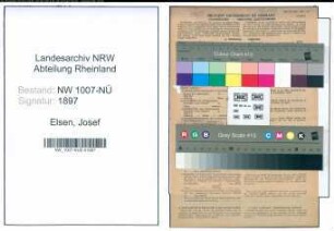 Entnazifizierung Josef Elsen , geb. 05.07.1896 (Schweisser)