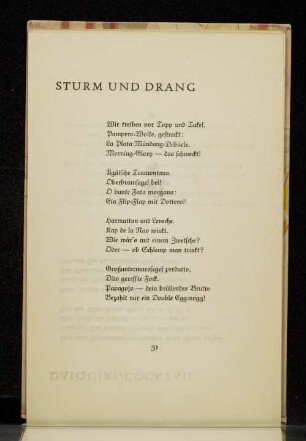 Sturm und Drang
