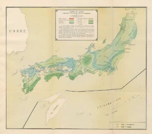 Carte du Japon