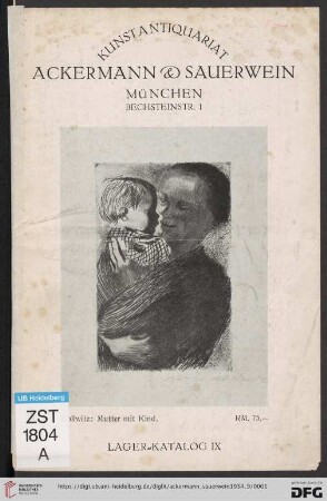 Nr. 9: Lager-Katalog