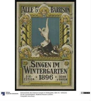 Alle 5 Barrison singen im Wintergarten