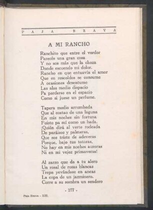 A mi rancho