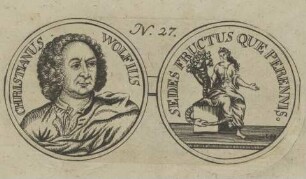 Bildnis des Christianus Wolfius