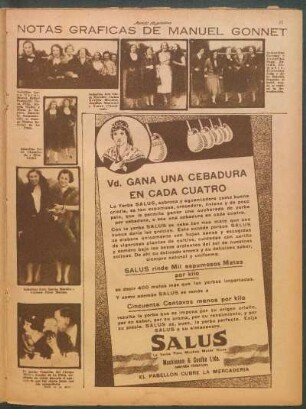 Notas gráficas de Manuel Gonnet [Fotografías]