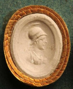 Kopf der Minerva (Athena) (Daktyliothek, Supplement)