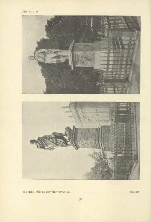 Blücher- und Dennewitz-Denkmal. Berlin