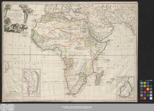 L' Afrique : divisée en ses principaux Etats
