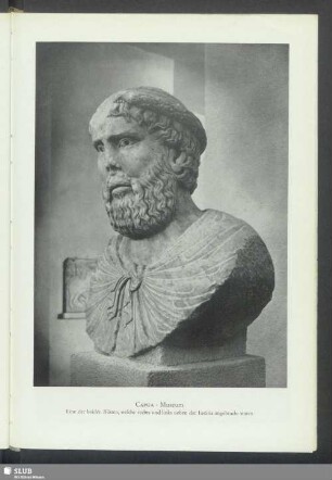 Capua, Büste vom Triumphtor