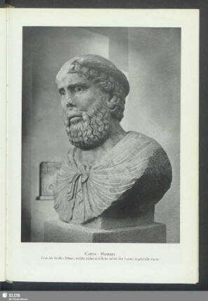 Capua, Büste vom Triumphtor