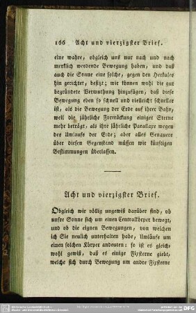 Acht und vierzigster Brief