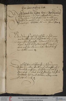 Sammlung von elf geistlichen Liedern