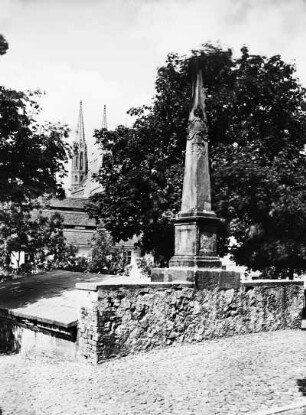 Distanzsäule : Görlitz. Distanzsäule (1725) auf dem Töpferberg