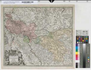 Nova et accurata ducatus Cliviae et comitatus Marchiae cum finitimis provinciis delineatio [Herzogtum Kleve und Grafschaft Mark bis hin nach Roermond, Arnheim, Olpe, Tecklenburg]. Matthäus Seutter