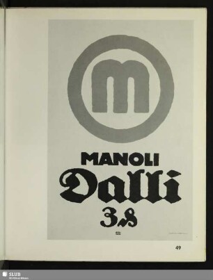 [Bernhard, Manoli-Dalli-Zigaretten – 1911]