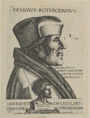 Bildnis des Erasmvs Roterodamvs