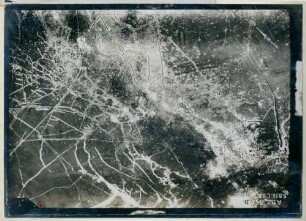 Foto des Geländes nördlich von Beaumont (-Hamel) (Luftbild)