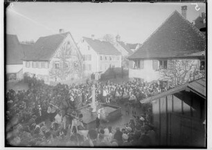 Fasnacht Krauchenwies 1934; Bräuteln