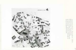 Sanierung Hersfeld, Bad Hersfeld (Diplomarbeit bei Bernhard Hermkes): Lageplan, Bestand 1:500