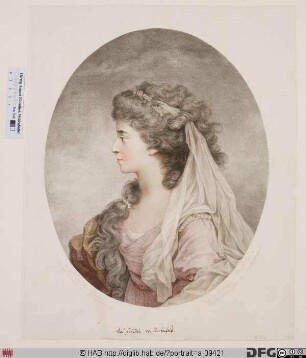 Bildnis Luise (Friederike Henriette) von Hertefeld