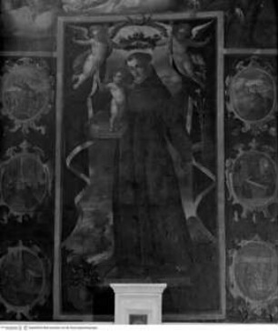 Altar des heiligen Antonius von Padua, Der heilige Antonius von Padua