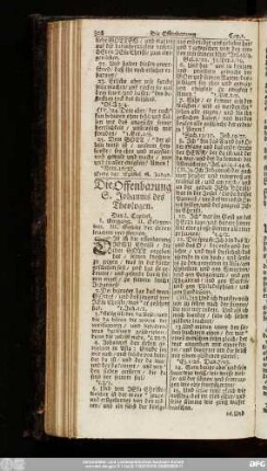 Die Offenbarung S. Johannis des Theologen.