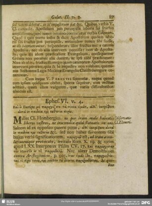 Ephes. VI. v. 4