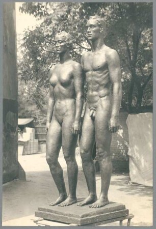 Menschenpaar, 1937, Bronze