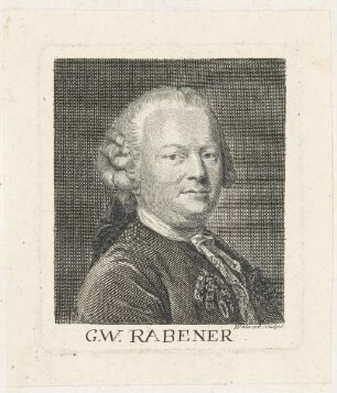 Bildnis des G. W. Rabener