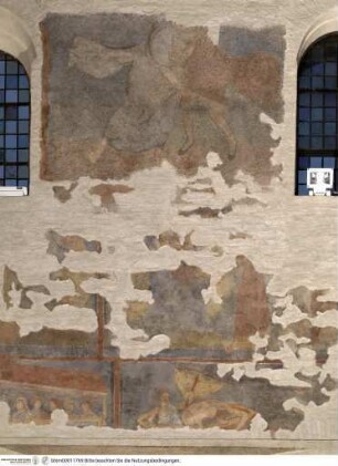 Szenen des alten und des neuen Testaments, Mittelschiffzyklus, Jakob ringt mit dem Engel