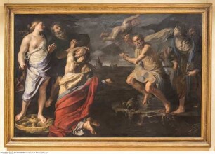 Allegorie des Glücks oder Cratete, der Reichtum verachtet